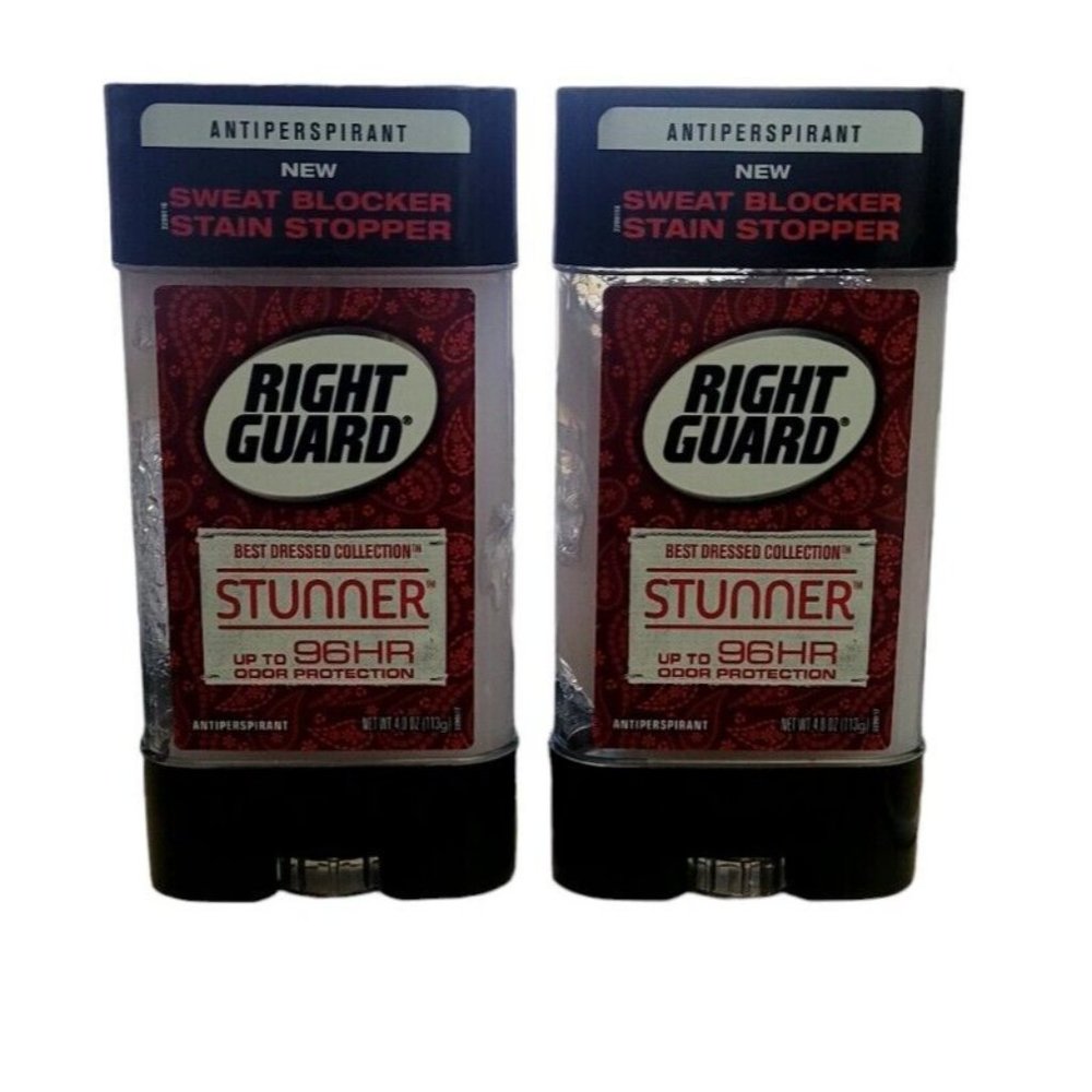 2- Sealed Right Guard Stunner Gel Antiperspirant *SEE PICS*RD DESC*